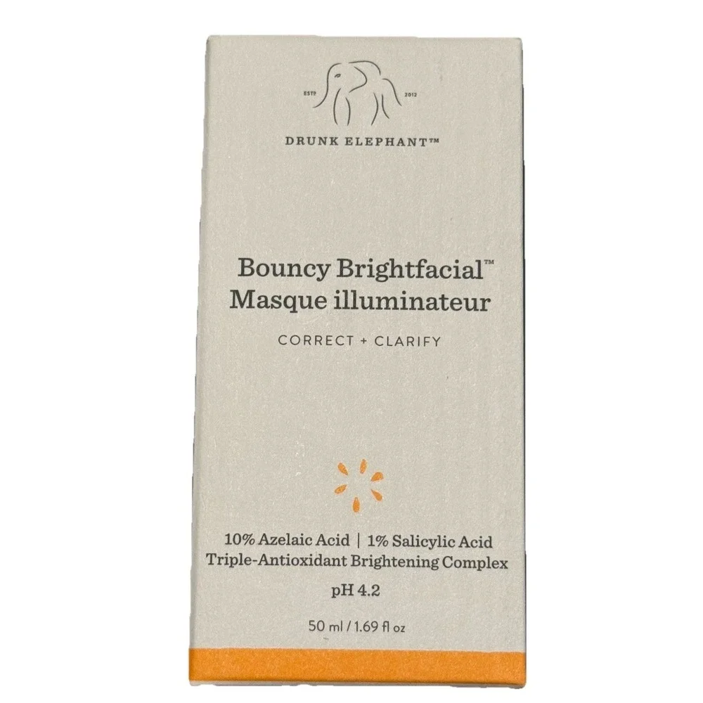 DRUNK ELEPHANT‎ ~ BOUNCY BRIGHTFACIAL MASK ~ 1.69 OZ